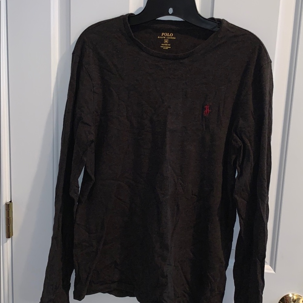 Long sleeve polo shirt